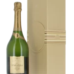 Champagne Deutz William Deutz 2009 avec coffret et bouteille en présentation face avant
