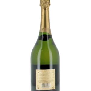 Vue arrière de la bouteille de Champagne William Deutz 2009 disponible chez À La Civette