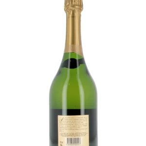 Vue arrière de la bouteille de Champagne Deutz William Deutz 2013 disponible chez À La Civette Paris