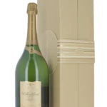 Magnum de Champagne William Deutz 2013 avec coffret et bouteille en présentation face avant chez À La Civette