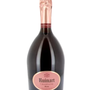 Face avant de la bouteille de Champagne Ruinart Rosé disponible chez À La Civette