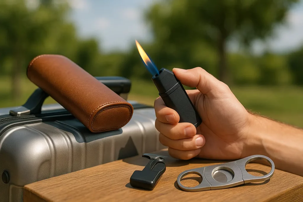 Accessoires pour cigares à emporter en vacances – sélection raffinée avec La Gazette de La Civette