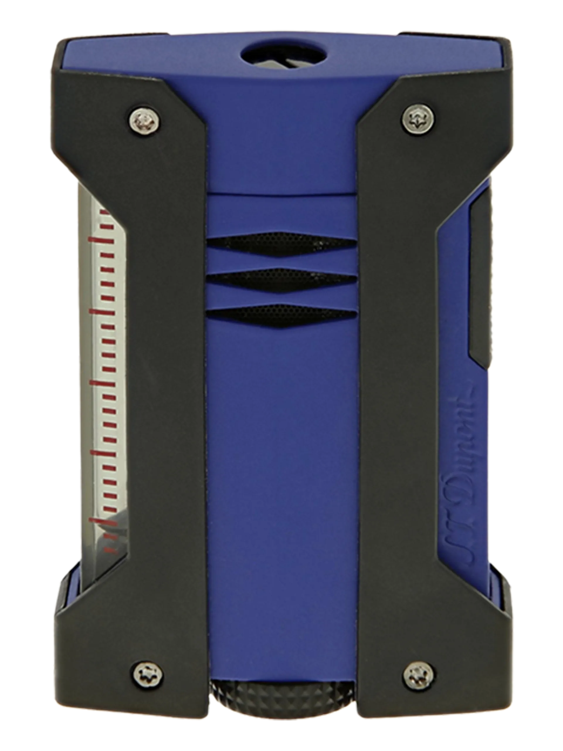 Briquet S.T. Dupont Défi Extrême bleu océan mat – vue de face