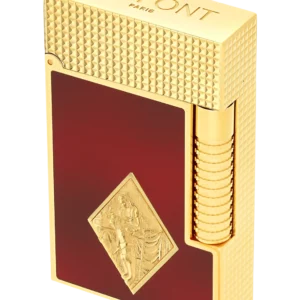 Briquet S.T. Dupont Le Grand Dupont Romeo y Julieta – Vue en trois quarts, design haut de gamme