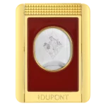 Coupe-cigare S.T. Dupont Stand Romeo y Julieta – vue de face, accessoire haut de gamme pour amateur de cigares.