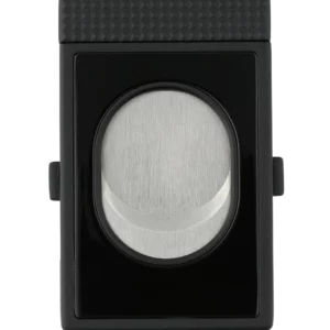Coupe-cigare S.T. Dupont Stand Slim noir – vue arrière, accessoire de luxe pour cigare.