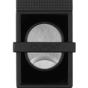Coupe-cigare S.T. Dupont Stand Slim noir – vue de face, accessoire raffiné haut de gamme.