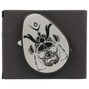 Coupe-cigare Vector Tasker noir et gris mat – présenté dans sa boîte, accessoire haut de gamme.