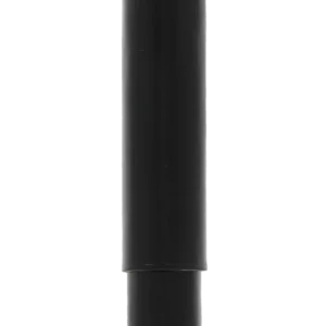 Étui à cigare Montes Londres simple en cuir noir – vue arrière, accessoire raffiné.