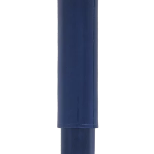 Étui à cigare Montes Monaco simple en cuir bleu marine – vue arrière, accessoire élégant et raffiné.