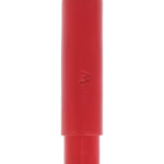 Étui à cigares Montes Paris simple en cuir rouge – vue avant, accessoire de luxe pour amateurs de cigares.