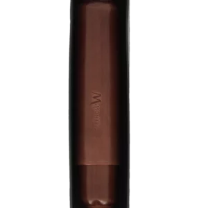 Étui à cigare Montes Roma simple en cuir marron – avec sa boîte, accessoire haut de gamme.