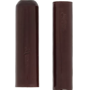Étui à cigare Montes Vienne simple en cuir marron foncé – ouvert, accessoire pratique et raffiné.