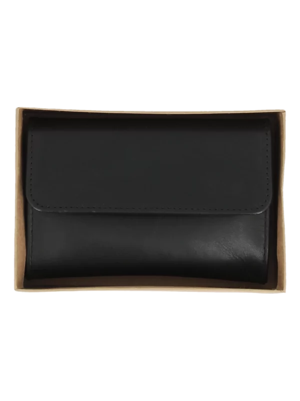 Blague à tabac Chacom CC018 noire dans sa boîte – Accessoire à pipes disponible chez A La Civette