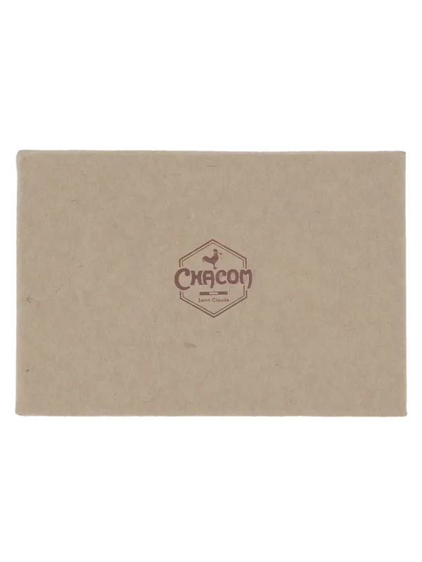 Blague à tabac Chacom CC020 compacte noir dans sa boîte – accessoire à pipes premium.