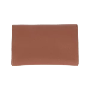 Vue arrière de la blague à tabac Dunhill cuir terracotta – Accessoire pour pipe disponible chez A La Civette