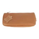 Face de la blague à tabac Savinelli vintage cuir camel – Accessoire pipe premium chez A La Civette