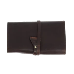 Dos de la blague à tabac roulante Chacom CC023 brun rétro – Accessoire pipe luxe chez A La Civette