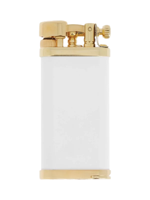 Briquet à pipe IM Corona Old Boy blanc or 64-5110 – vue arrière – Accessoire luxe A La Civette
