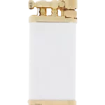 Briquet à pipe IM Corona Old Boy blanc or 64-5110 – vue de face – Accessoire d’exception A La Civette