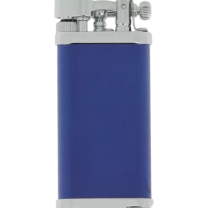 Briquet à pipe IM Corona Old Boy bleu chrome 64-3109 – vue arrière – Accessoire pipe haut de gamme A La Civette