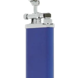 Briquet à pipe IM Corona Old Boy bleu chrome 64-3109 – vue trois quarts – Accessoire premium A La Civette Paris