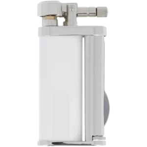 Briquet à pipe Savinelli laqué blanc – vue arrière – Accessoires à pipe de luxe A La Civette