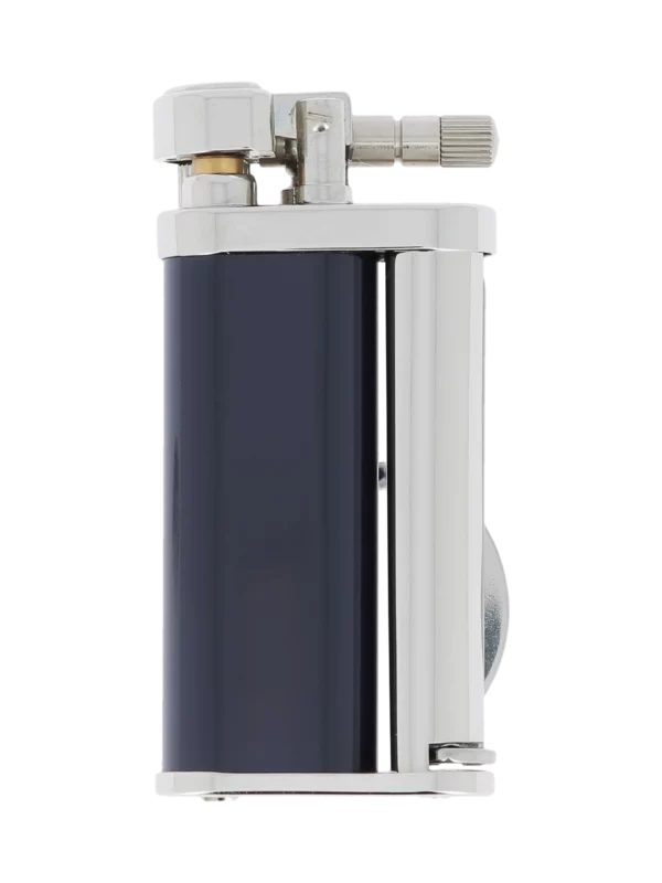 Briquet à pipe Savinelli laqué bleu – vue arrière – Accessoires à pipes A La Civette Paris