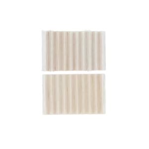Boîte de 20 filtres à pipe Savinelli Balsa 6 mm – vue frontale.