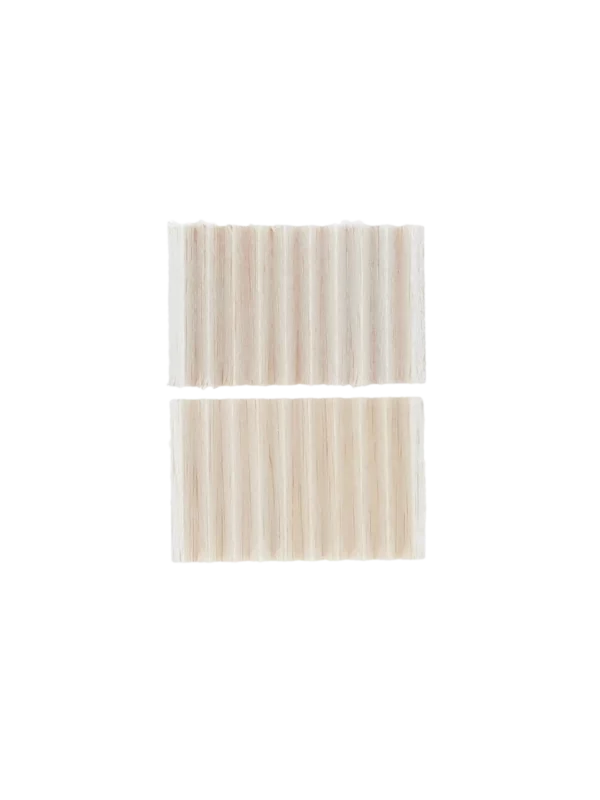 Boîte de 20 filtres à pipe Savinelli Balsa 6 mm – vue frontale.