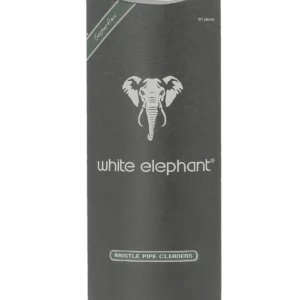 Boîte de 80 nettoie-pipes White Elephant rigides – vue frontale.