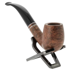 Porte-pipe Chacom CC300 pliable noir avec une pipe posée.