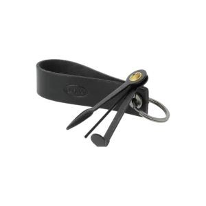 Porte-pipe et cure-pipe Chacom PP noir – vue frontale.