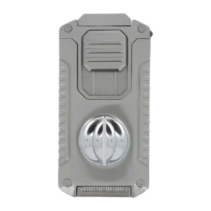 Dos du briquet Mantis Omni multifonction gris – accessoire à cigares de luxe A La Civette Paris.