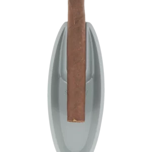 Cendrier Mantis Streamline gris avec cigare – accessoire à cigares de luxe chez A La Civette.