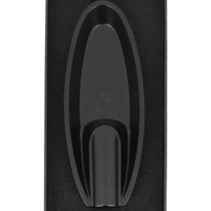 Cendrier Mantis Streamline noir présenté dans sa boîte – accessoire à cigares haut de gamme chez A La Civette Paris.