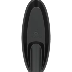 Vue du dessus du cendrier Mantis Streamline noir – accessoire à cigares design vendu par A La Civette Paris.