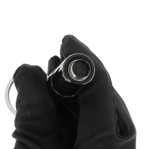 Coupe-cigare Mantis Gemini punch noir – dessous avec petite ouverture – accessoire à cigares premium chez A La Civette.