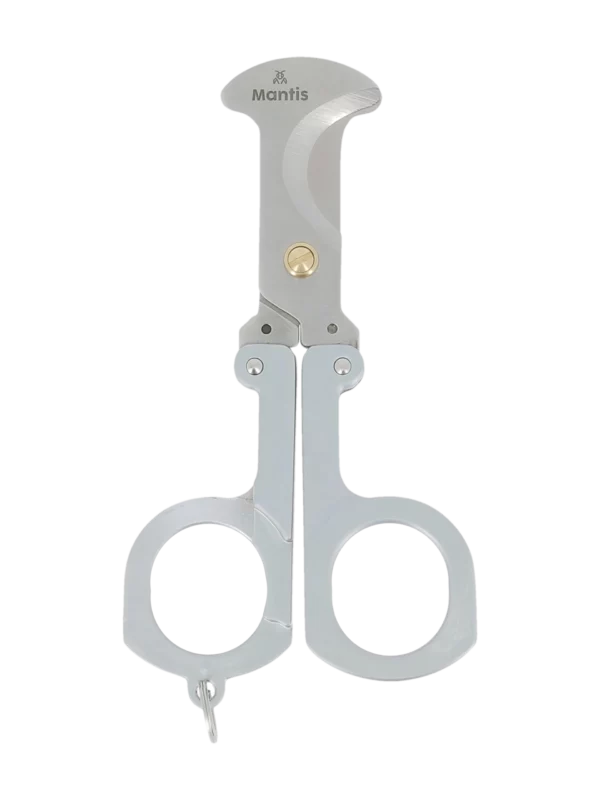 Face avant du coupe-cigare Mantis Origami – accessoire premium pour amateurs de cigares chez A La Civette.