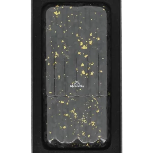 Étui à cigares Mantis LuxForge gold triple présenté dans sa boîte – accessoire de luxe chez A La Civette Paris.