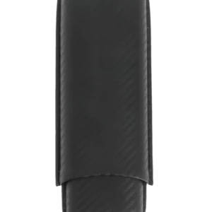 Vue arrière de l’étui à cigares Mantis NeoCase noir double – accessoire de luxe chez A La Civette Paris.