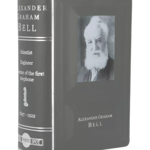 Coffret fermé de la pipe Dunhill Alexander Graham Bell 15/25 – Présentation haut de gamme – A La Civette Paris.