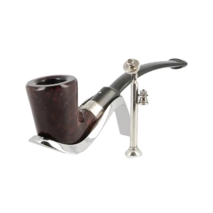 Bourre-pipe assorti à la pipe Dunhill Alexander Graham Bell 15/25, finition brillante – A La Civette Paris.