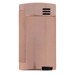 Briquet Vector Magnum rose gold satin vu de dos – Accessoire à cigares premium chez A La Civette