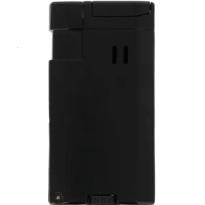 Briquet Vector Vmotion noir mat vu de dos – Accessoire à cigares premium disponible chez A La Civette