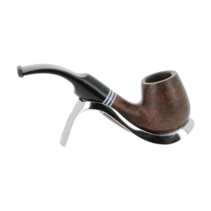 Pipe Chacom The French Pipe Unie N°14 courbée finition naturelle 6 mm – vue de profil inversé – A La Civette Paris