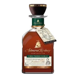 Rhum Admiral Rodney HMS Formidable – bouteille vue de face – Vins et spiritueux A La Civette Paris