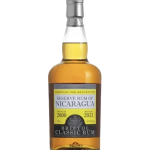 Rhum Bristol Reserve Rum of Nicaragua 2000-2021 – bouteille vue de face – A La Civette Paris