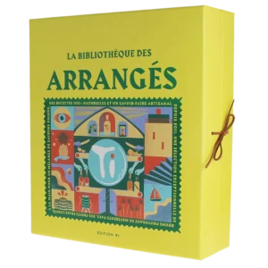 Calendrier De L'Avent Ti Ced' 2025 La Bibliothèque des Arrangés Édition 1 – vue de face, coffret découverte chez A La Civette
