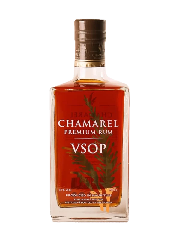 Rhum Chamarel VSOP 4 ans – bouteille vue de face – A La Civette Paris